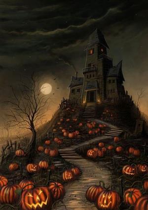 spooky house