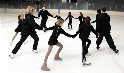 ice skating